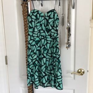 NWOT strapless Candies summer dress